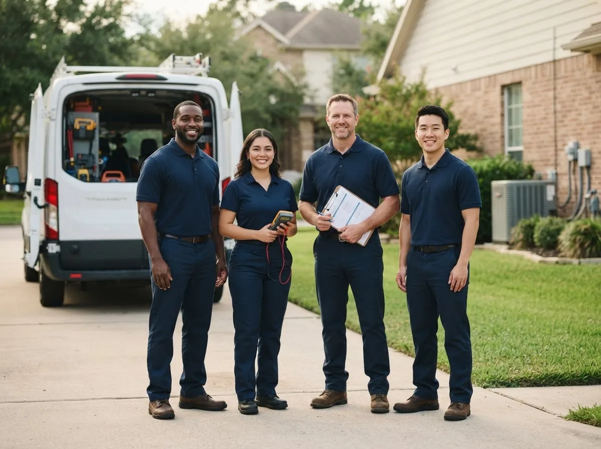 Certified HVAC technician near Wellston, OK